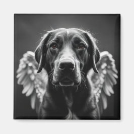 Memorial Angel Hund Labrador Magnet