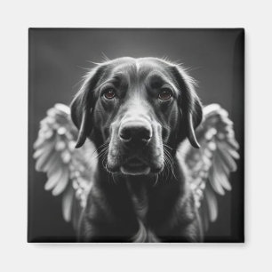 Memorial Angel Hund Labrador Magnet