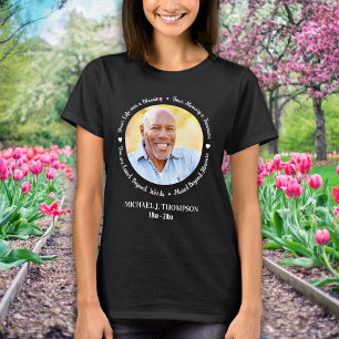 Memorial Anpassningsbar Memory Modern Photo T Shirt