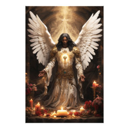 *~* Memorial Archangel Azrael Funeral AP47 Fototryck