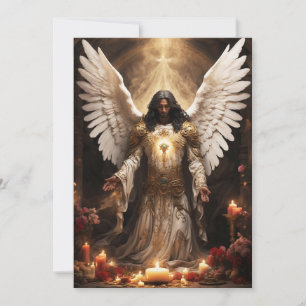 *~* Memorial Archangel Azrael PHOTO AP47 Tack Kort