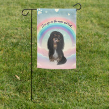 Memorial Black and Tan Cavalier Rainbow Bridge