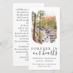 Memorial Bookmark Tidigare i våra hjärtan