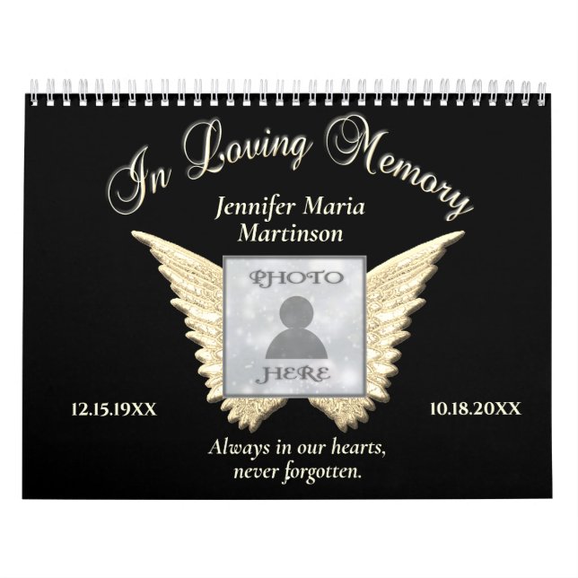Memorial Calendar Kalender (Omslag)