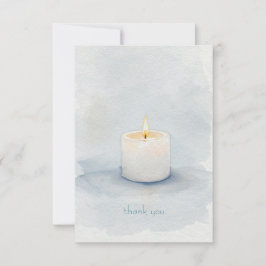 Memorial Candle Tack Kort