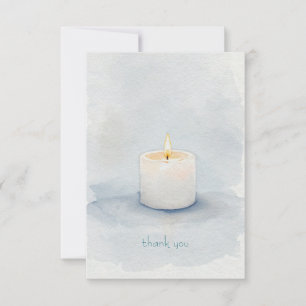 Memorial Candle Tack Kort