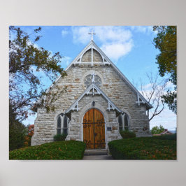 Memorial Chapel i Fort Leavenworth, Kansas Poster