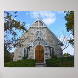 Memorial Chapel i Fort Leavenworth, Kansas Poster