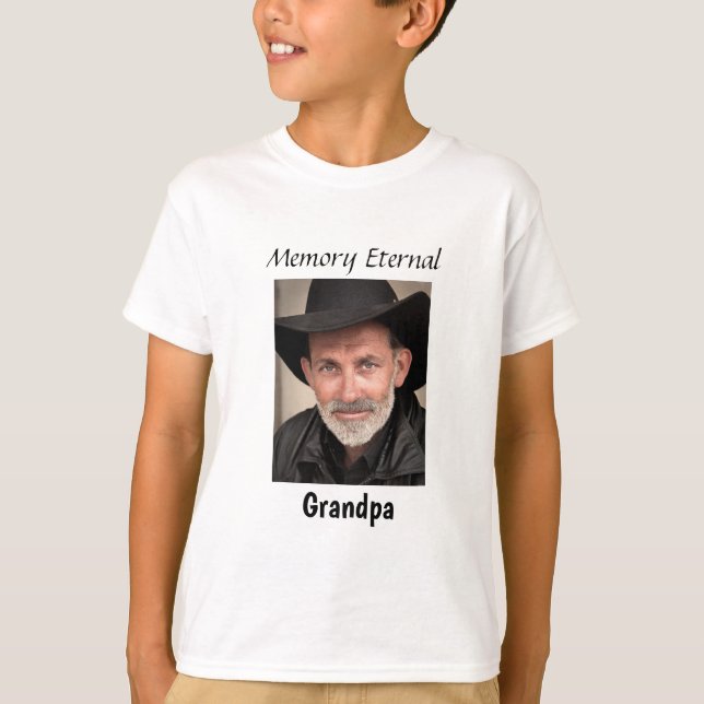 Memorial Children's T-Shirt Orthodox Christian (Framsida)