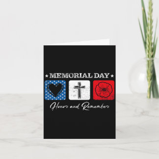 Memorial day 2022 veterans day usa flag red poppy  kort