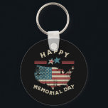 Memorial Day American Flagga Memorial Day 4:e Nyckelring<br><div class="desc">Memorial Day American Flagga Memorial Day 4:e juli</div>