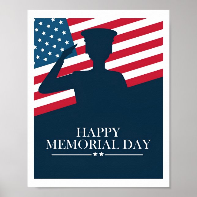Memorial Day bild Poster (Framsidan)