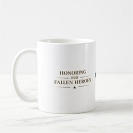 Memorial Day Fallen Heroes / Día de los Caídos Kaffemugg