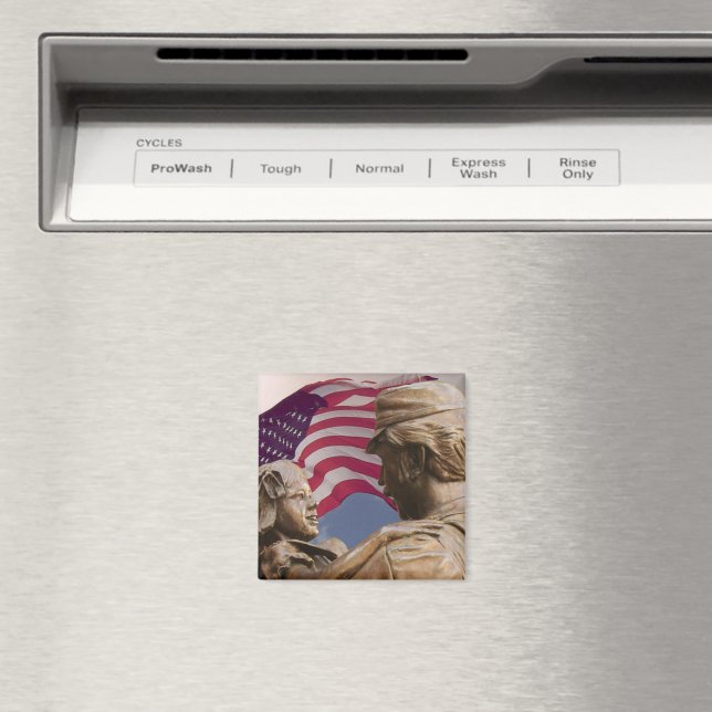 Memorial Day Homecoming Magnet (In Situ (Dishwasher))