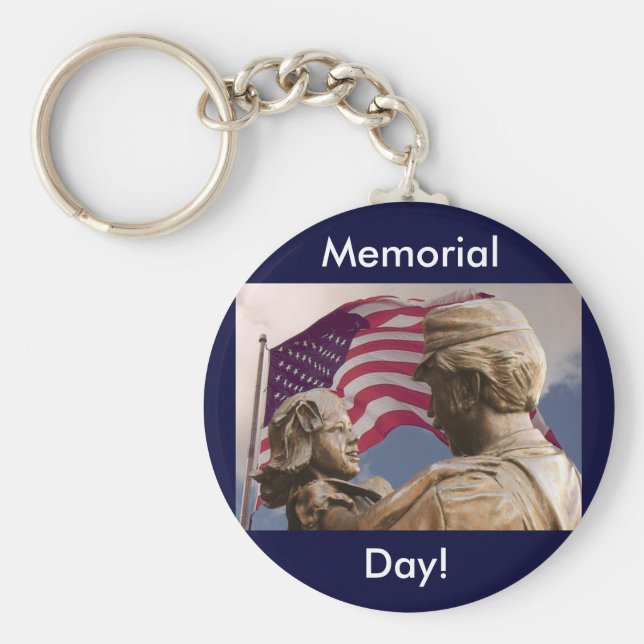 Memorial Day Homecoming Nyckelring (Framsidan)