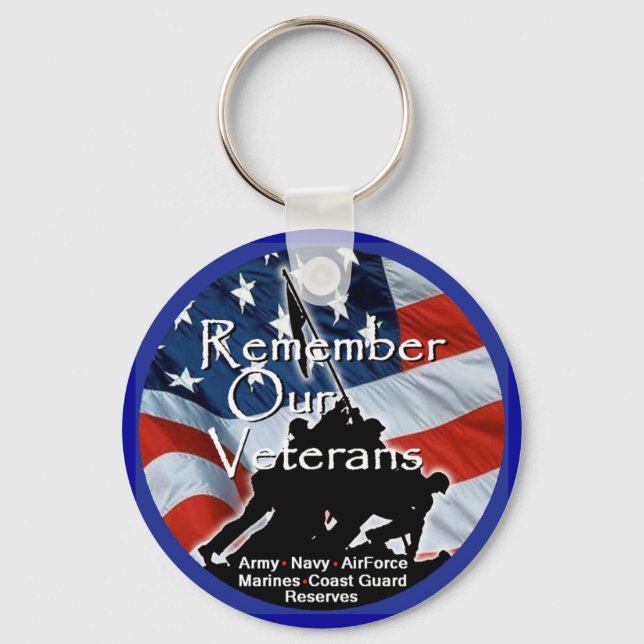 MEMORIAL DAY Keychain Nyckelring (Framsida)