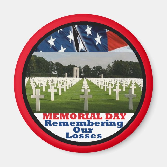 MEMORIAL DAY Magnet (Framsidan)