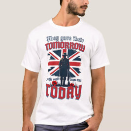 Memorial Day Minns Veterans UK Soldier Army T Shirt