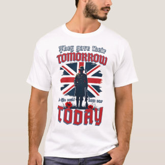 Memorial Day Minns Veterans UK Soldier Army T Shirt
