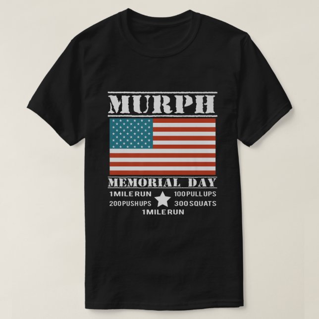 Memorial Day Murph T Shirt (Design framsida)