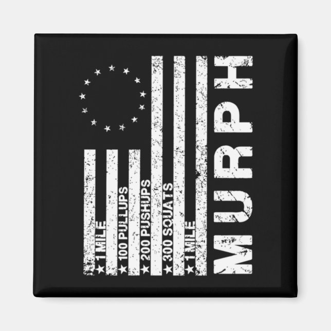 Memorial day murph workout challenge betsy rose fl magnet (Framsidan)