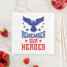Memorial Day Party Papper Napkins