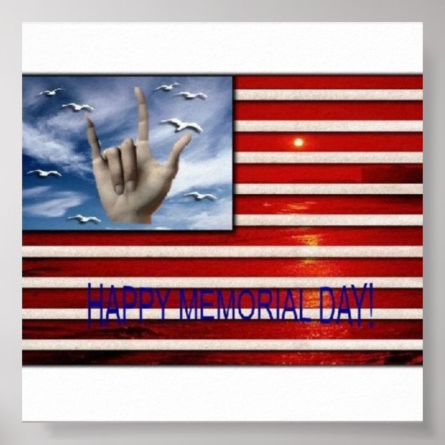 Memorial Day Poster (Framsidan)