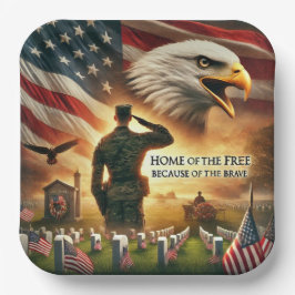 Memorial Day Tallrikar