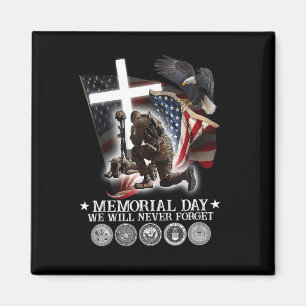 Memorial Day: Vi kommer aldrig att glömma Veteran Magnet