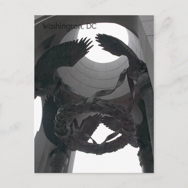 Memorial Eagles Vykort (Framsida)