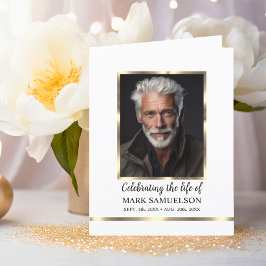 Memorial Firande i Life Kor Guld Tack Kort