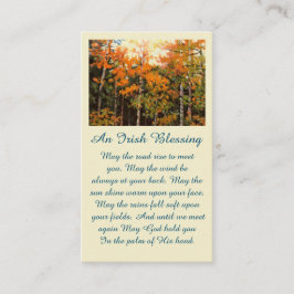 Memorial Firande of Life Bild Card Visitkort