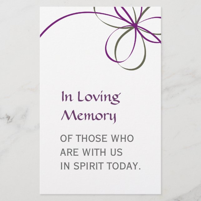 Memorial Flyer - liten (Framsidan)