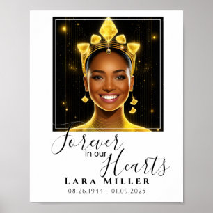 Memorial för alltid i våra hörningar Poster