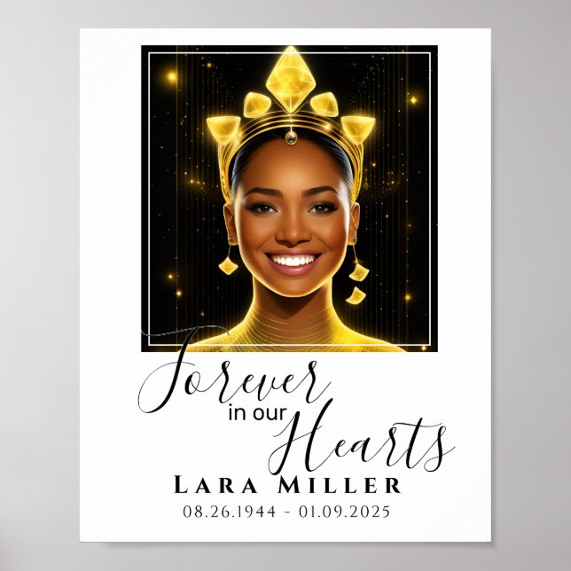 Memorial för alltid i våra hörningar Poster (Framsidan)