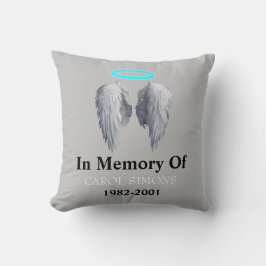 Memorial Halo & Angel Vingar Kudde
