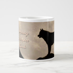 Memorial Husky Jumbo Mugg Siberian husky Kopp