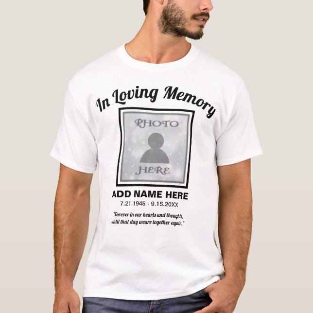 Memorial| I Lägg till bild tröskel för överklockni T Shirt (Framsida)