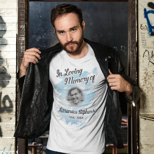 Memorial i Loving Memory Photo T Shirt
