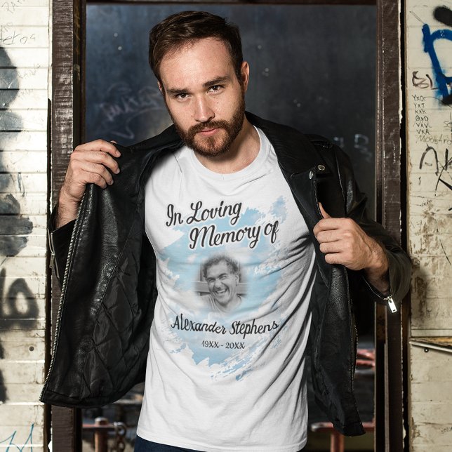 Memorial i Loving Memory Photo T Shirt (Skapare uppladdad)