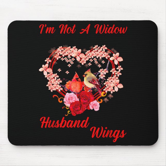 Memorial I'm Not A Widow Husband Wings Cardinal An Musmatta (Framsidan)