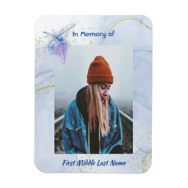 Memorial Keepsak Memorial Dragonfly Magnet