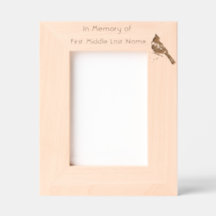 Memorial Keepsakal Cardinal Red Bird