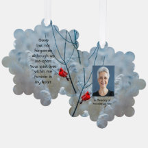 Memorial Keepsakal Cardinal Red Bird