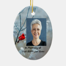 Memorial Keepsakal Cardinal Red Bird