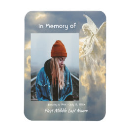 Memorial Keepsakangel Himlar Clouds Magnet
