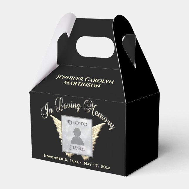 Memorial Keepsakes och Gifts Favoritruta Presentaskar (Framsidan Sidan)