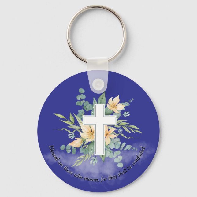 Memorial Keychain Personalized Keepsake Nyckelring (Baksida)