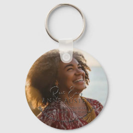 Memorial Keychain Personalized Keepsake Nyckelring