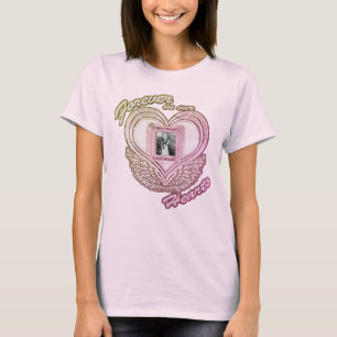 Memorial Lägg till bild Heart Angel Vingar T Shirt